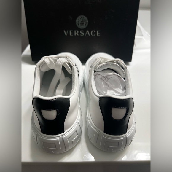 Versace sneakers Vitello + Nastro Greca - Picture 3 of 11